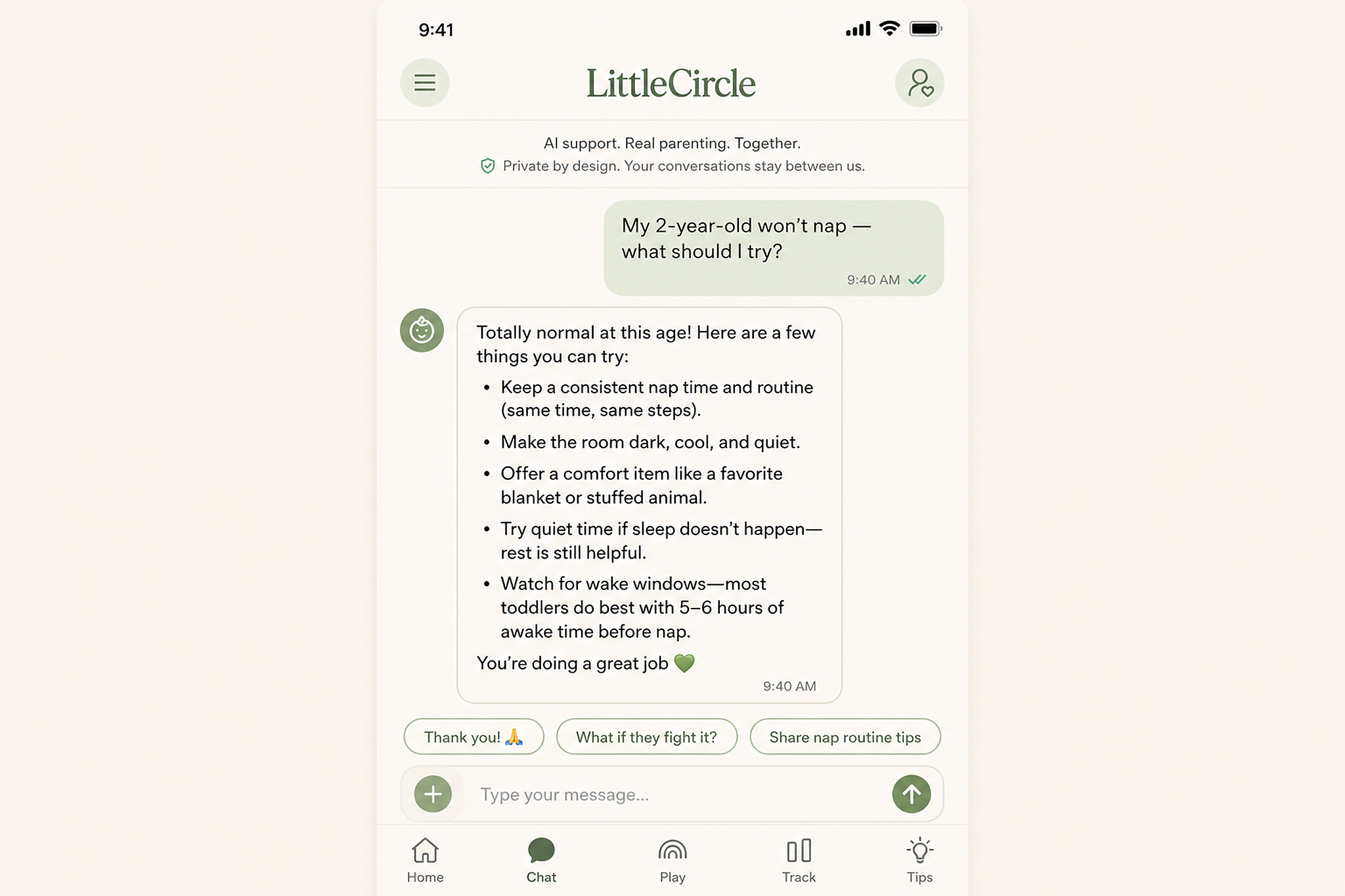 LittleCircle visual